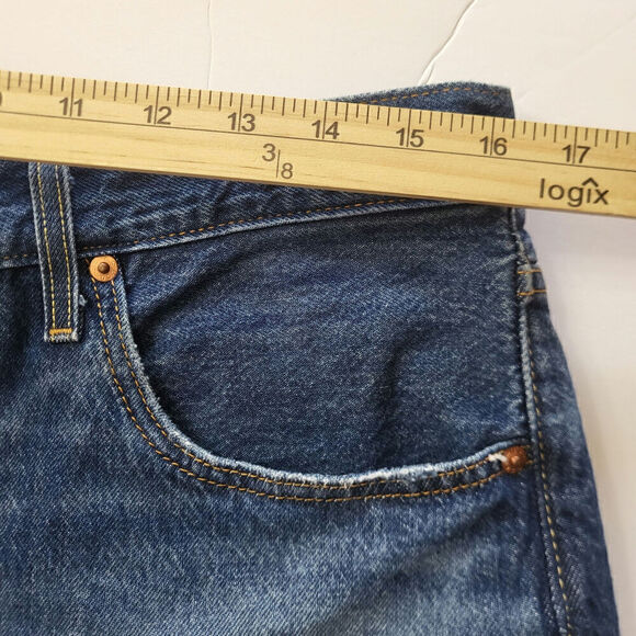 LEVI'S 501 Cut Off Denim Shorts Size Women's 31 - Picture 9 of 12